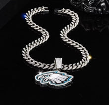 Load image into Gallery viewer, Eagles Pendant Necklace
