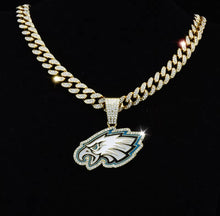 Load image into Gallery viewer, Eagles Pendant Necklace
