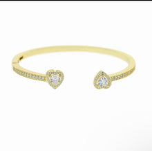 Load image into Gallery viewer, Double Heart Bracelet
